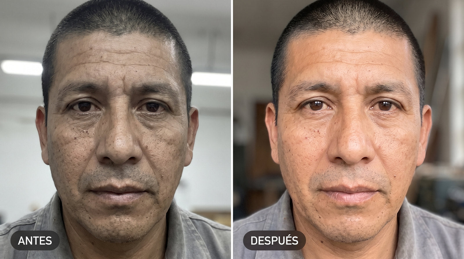 Rubén, antes y después