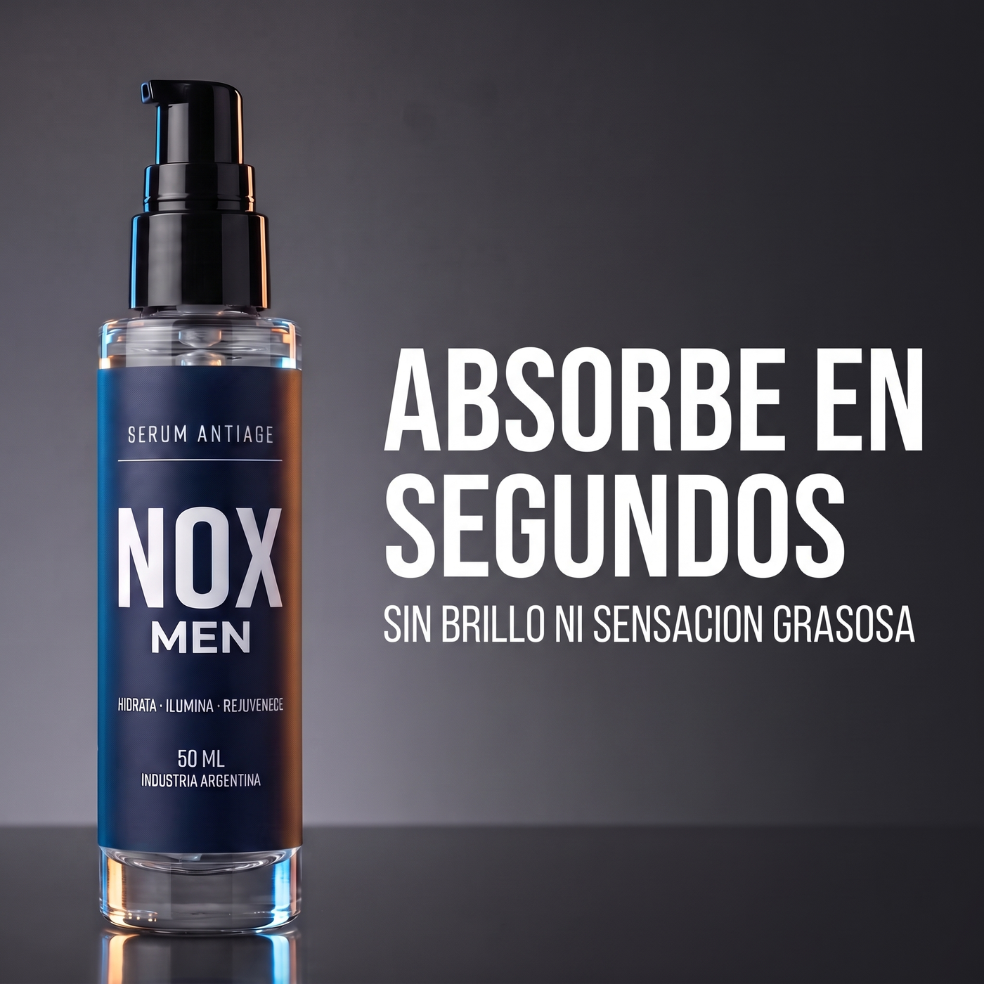 Serum antiage de noche para hombres — NOX men